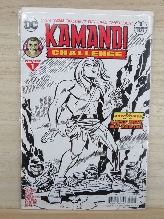 Kamandi Challenge #1 May 2017 - Sketch Variant Cover - DC Comic