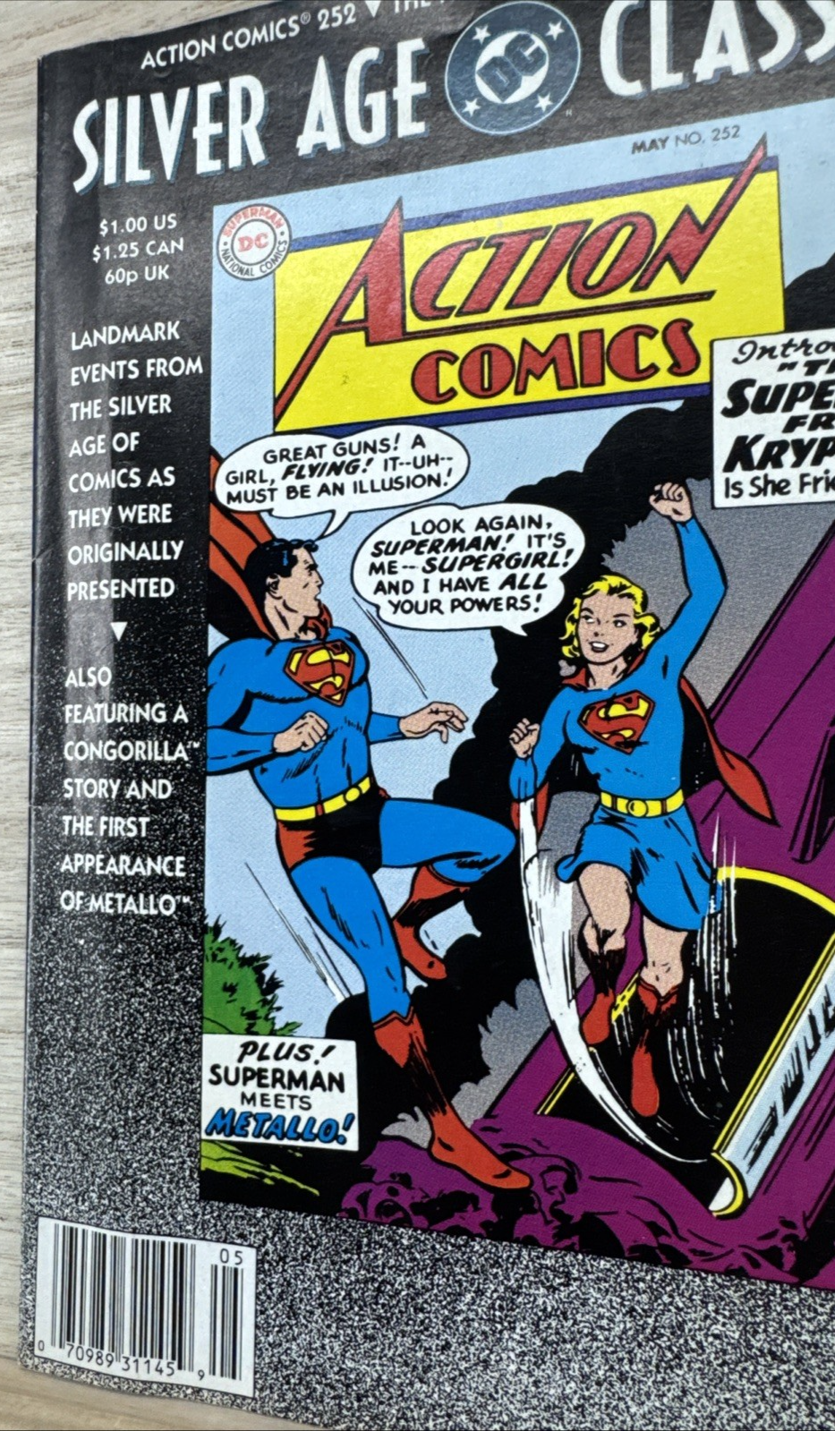 DC SILVER AGE CLASSICS - ACTION COMICS #252 May