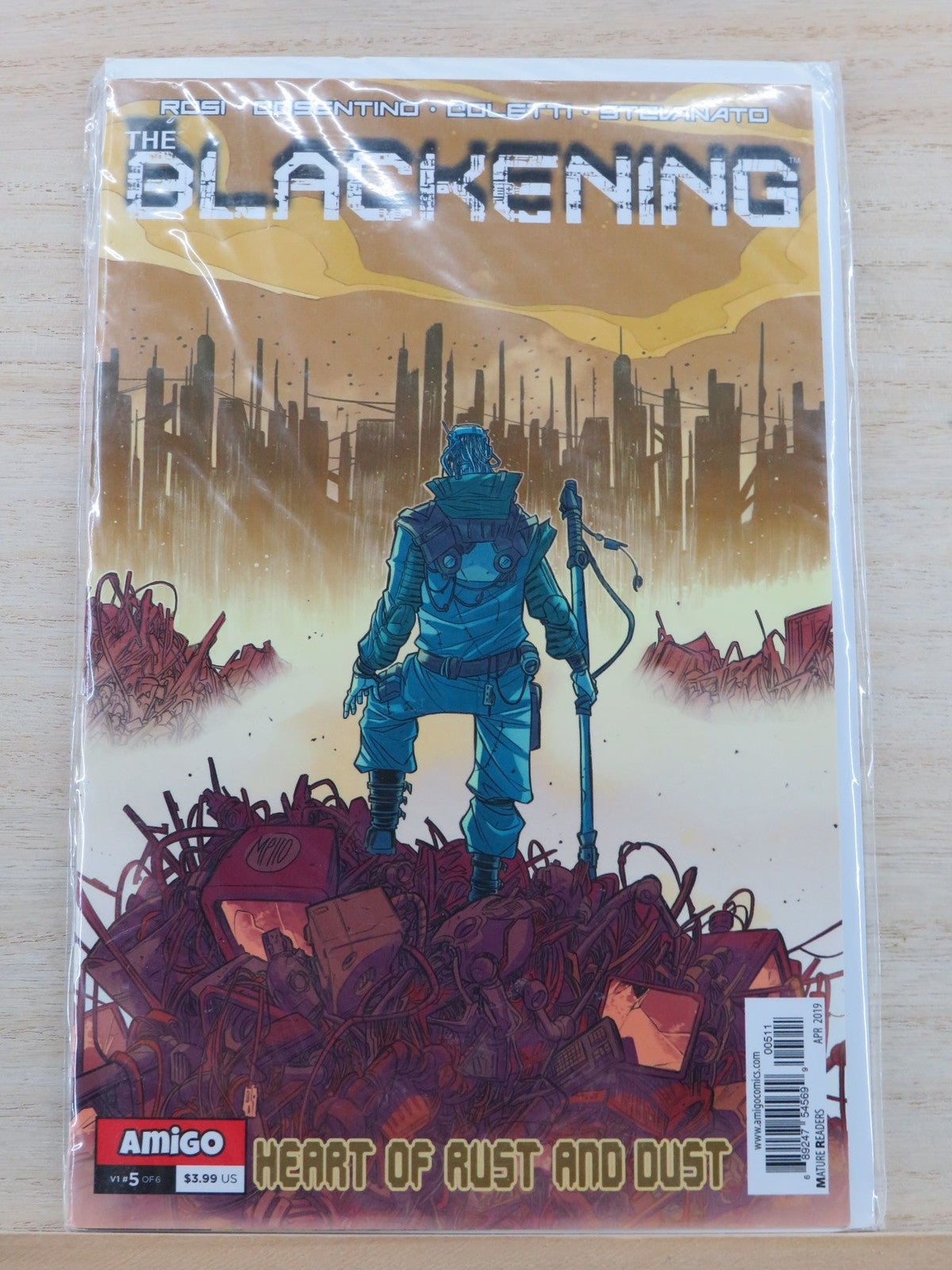 The Blackening #5 Apr 2019 - Amigo Comic0