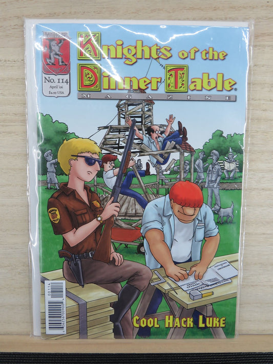 Knights of the Dinner Table Magazine #114 April 2006 Cool Hack Luke - Kenzer