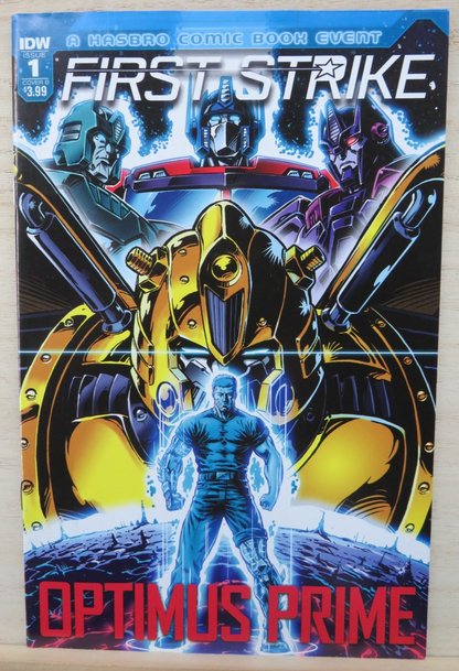 First Strike Optimus Prime #1 Cover B - IDW Comic
