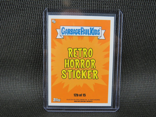 2019 Topps Garbage Pail Kids - Birdie Poop #12b of 15 - Green1