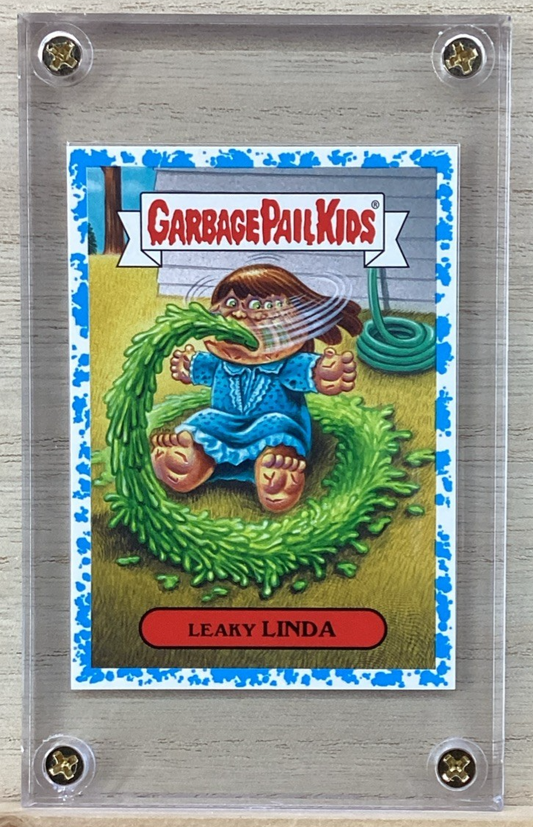 2018 Topps Garbage Pail Kids - Leaky Linda - Blue 23/99