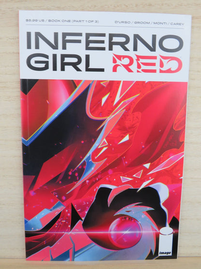 Inferno Girl Red #1 of 3 Cover A - Image Comic - Jan 2023