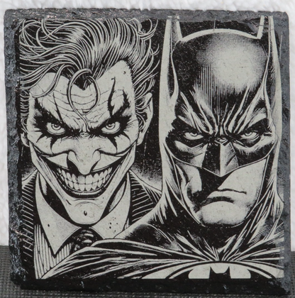 Laser Engraved Slate Coaster - BM3
