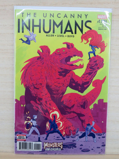 The Uncanny Inhumans #1.MU - Marvel Comic - 2017