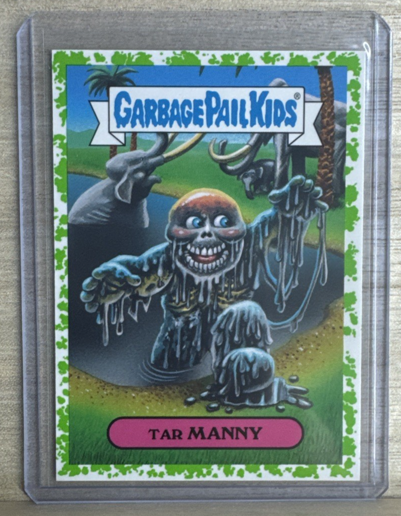 2018 Topps Garbage Pail Kids - Tar Manny - Green