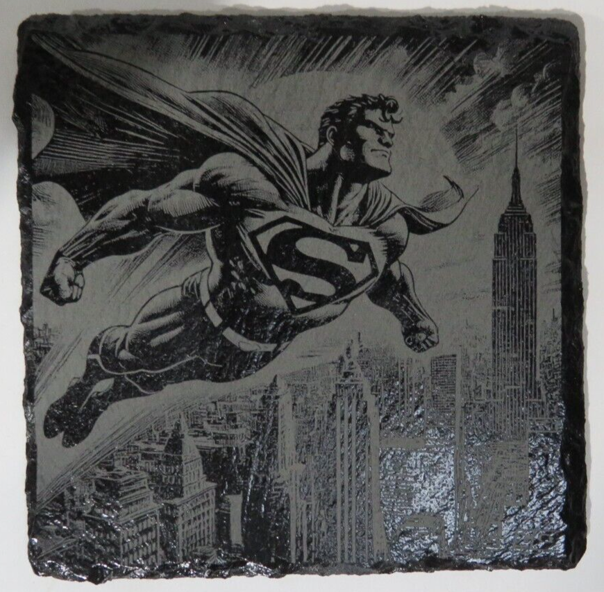 Laser Engraved Slate Coaster - S