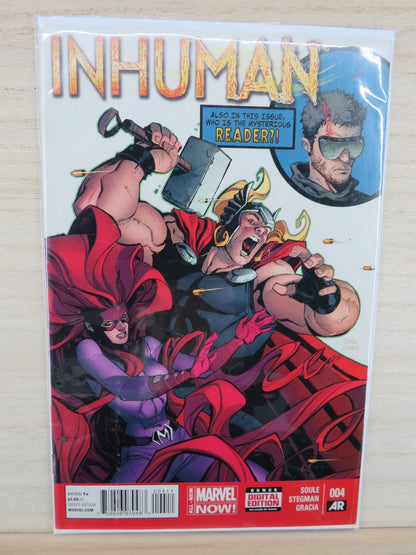 Inhuman #4 Oct 2014 - Marvel Comic