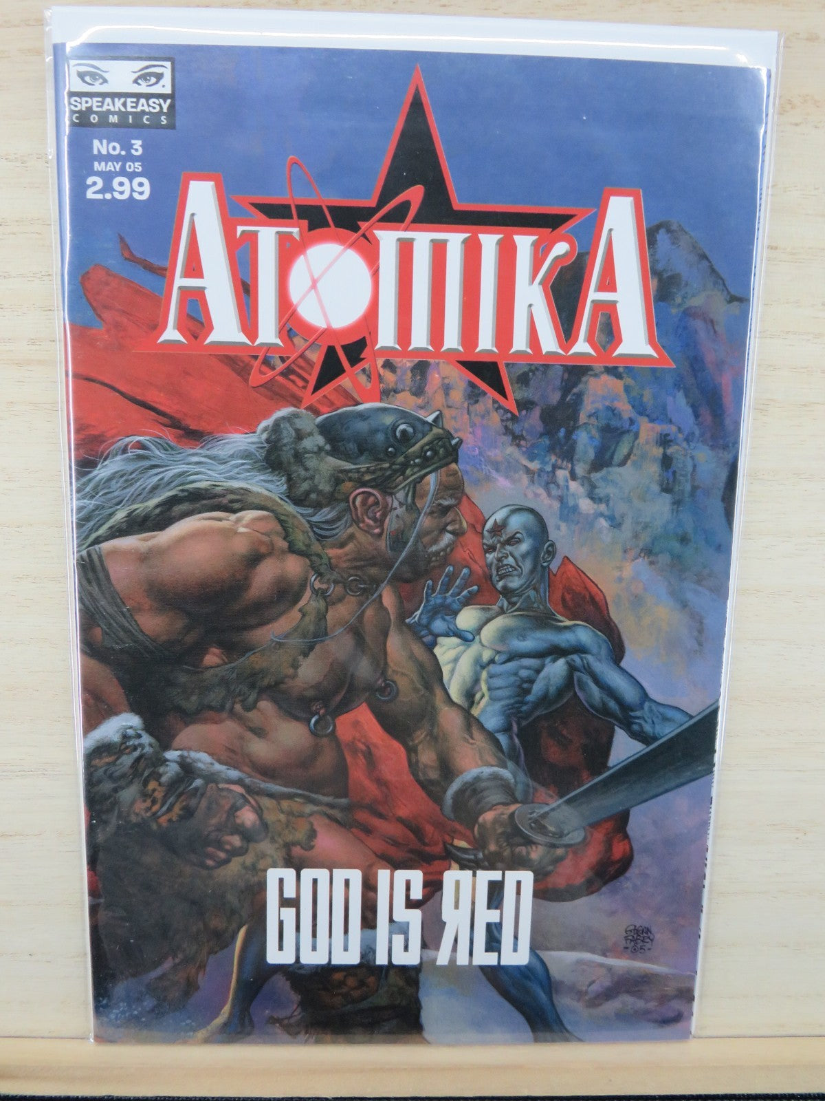 ATOMIKA #3 God is Red - Speakeasy Comic
