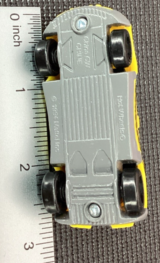 1994 HOT WHEELS CW YELLOW TAXI
