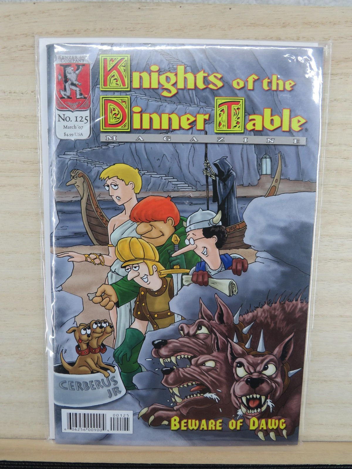 Knights of the Dinner Table Magazine #125 Mar 2007 - Kenzer and Company