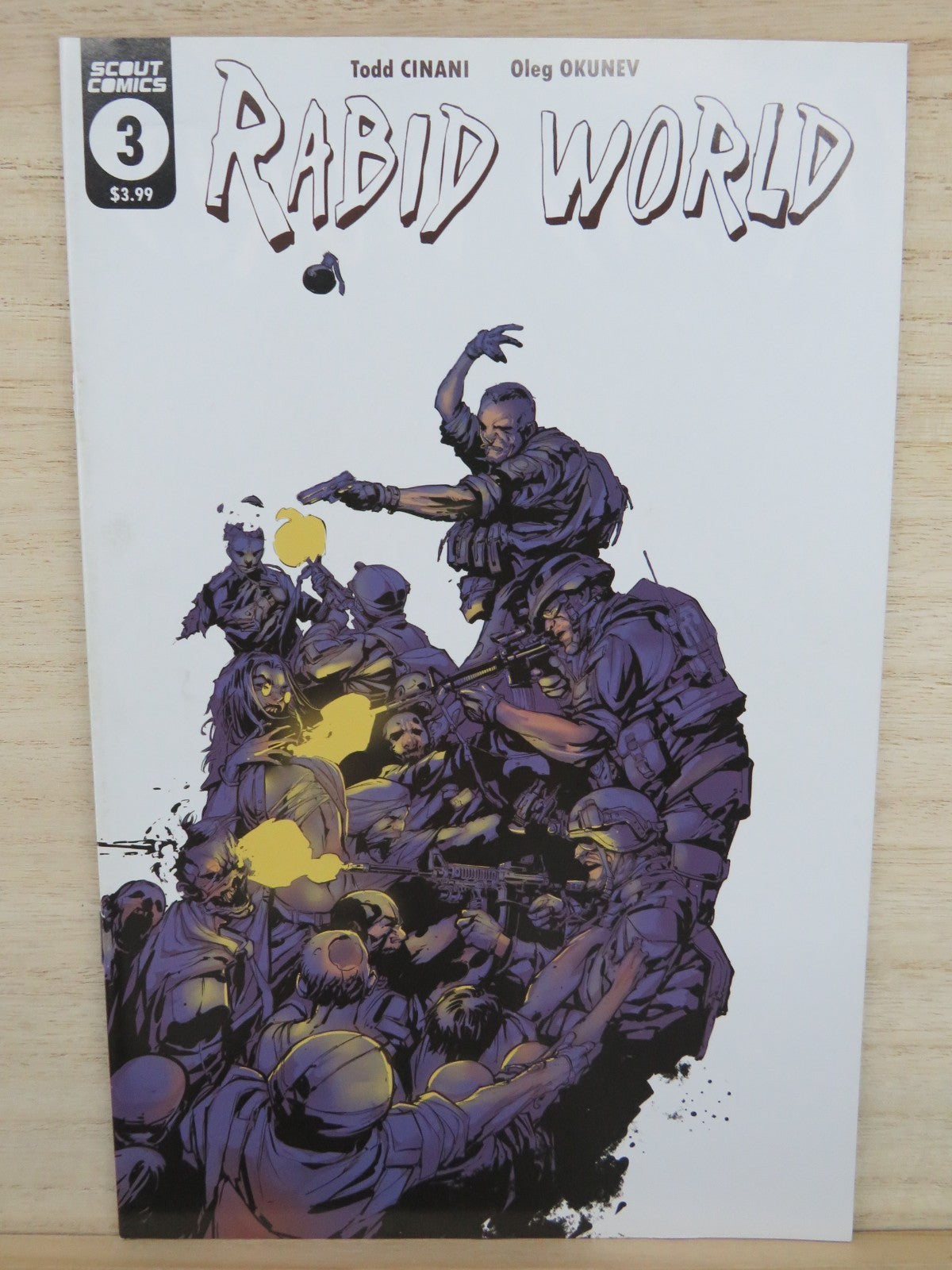 Rabid World #1-4 - Scout Comics - 2021 - Lot of 4 Comics