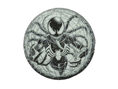 Laser Engraved Round Slate Coaster - MV3