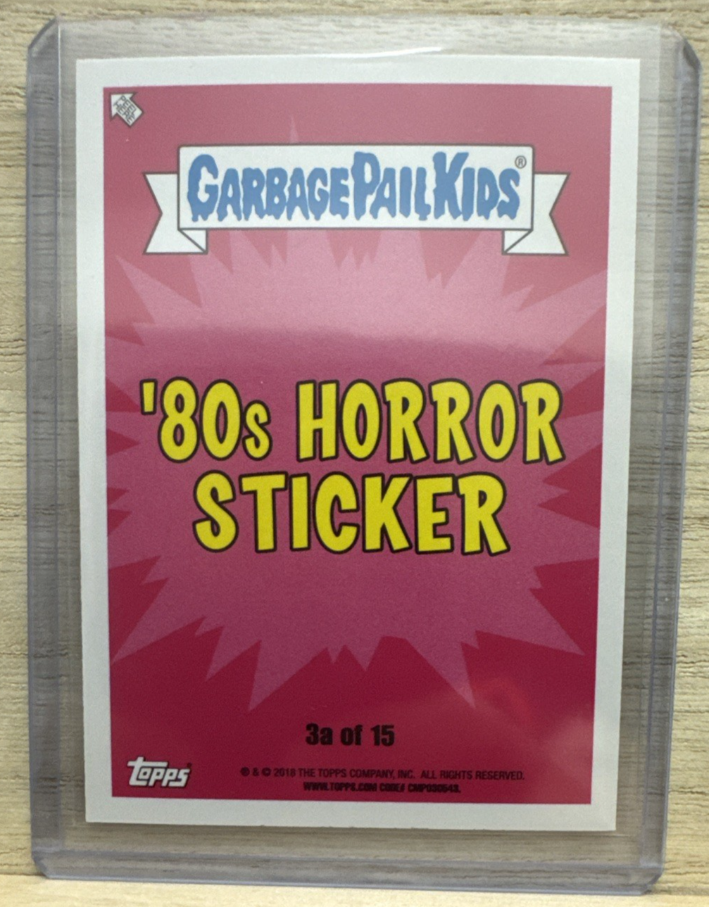 2018 Topps Garbage Pail Kids - Gem and I