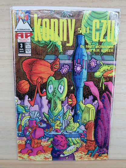 Konny and Czu #3 Jan 1995 - Antarctic Press Comic