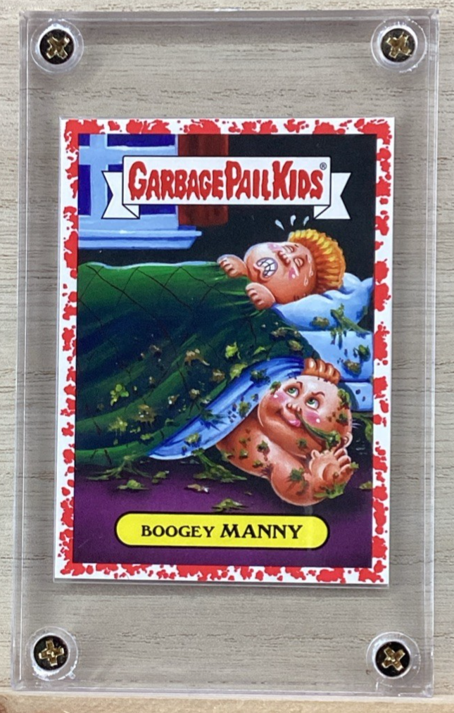 2018 Garbage Pail Kids - Boogey Manny - Red 10/75