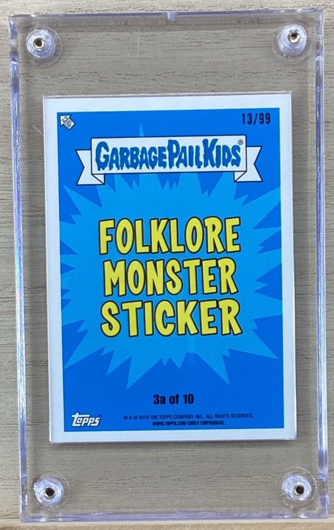 2018 Garbage Pail Kids - Jessy Devil - Blue 13/99