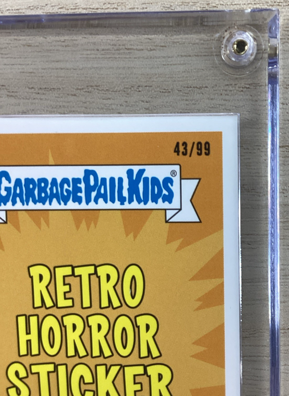 2018 Topps Garbage Pail Kids - Chet Hulhu - Blue 43/99
