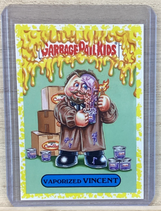 2018 Topps Garbage Pail Kids - Vaporized Vincent - Yellow