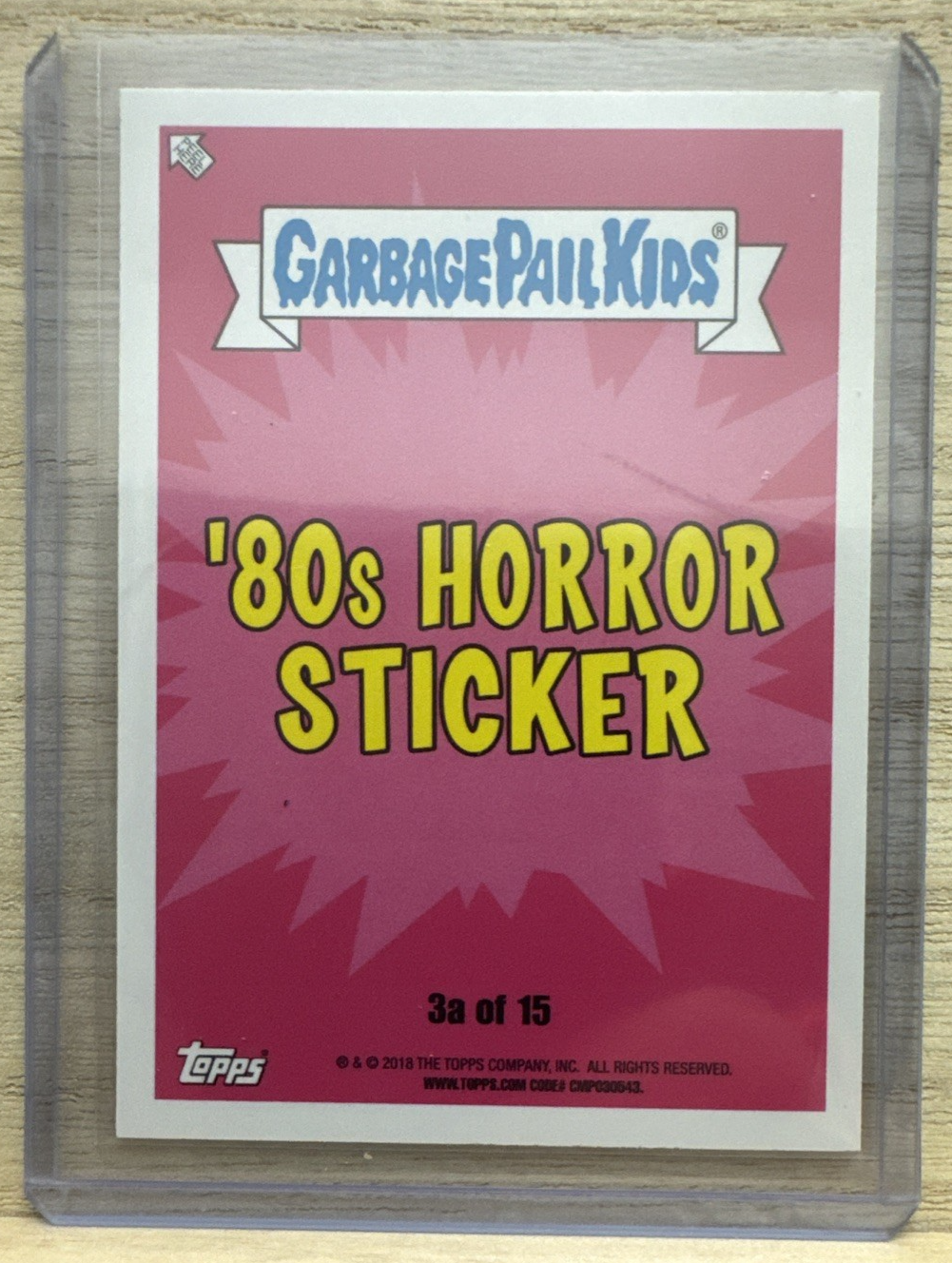 2018 Topps Garbage Pail Kids - Gem and I - Green