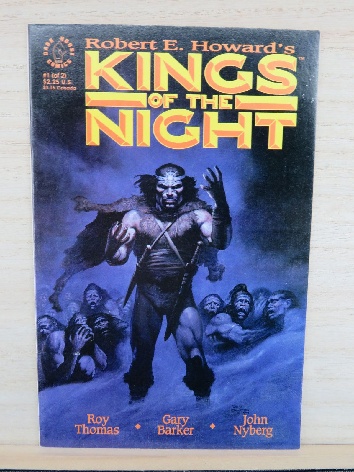 Robert E Howard's Kings Of The Night #1 - Dark Horse Comic