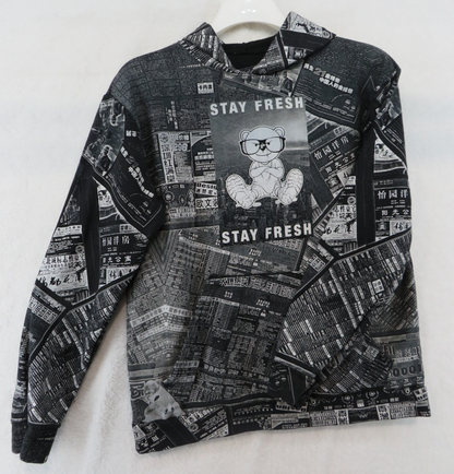 Fresh Laundry Hoodie - Stay Fresh Bear - Size XL