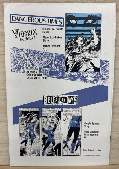 New Frontiers Featuring Action Master & Green Ghost #1 - 1991 - Evolution Comic