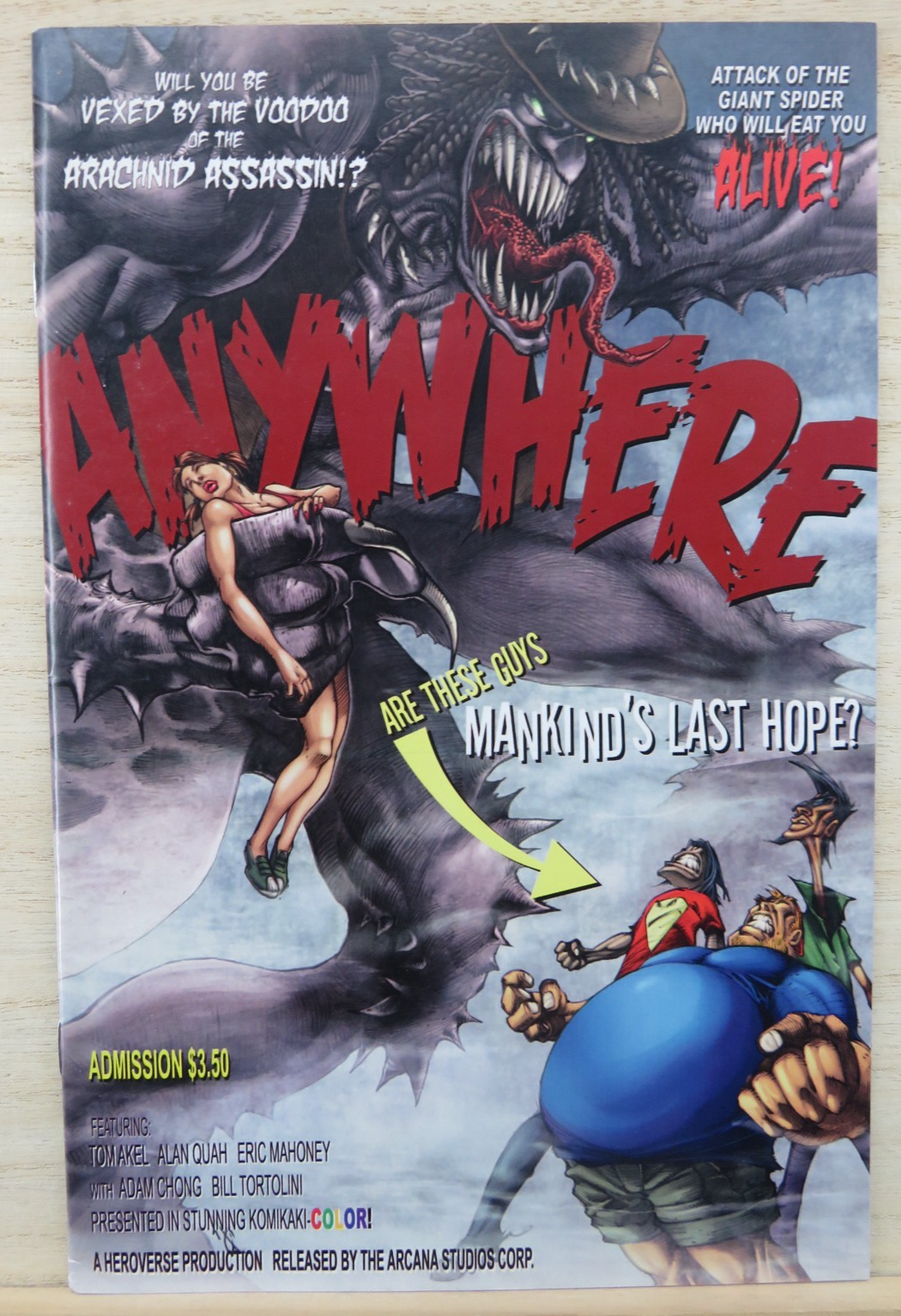 Anywhere #4 - Arcana Comic