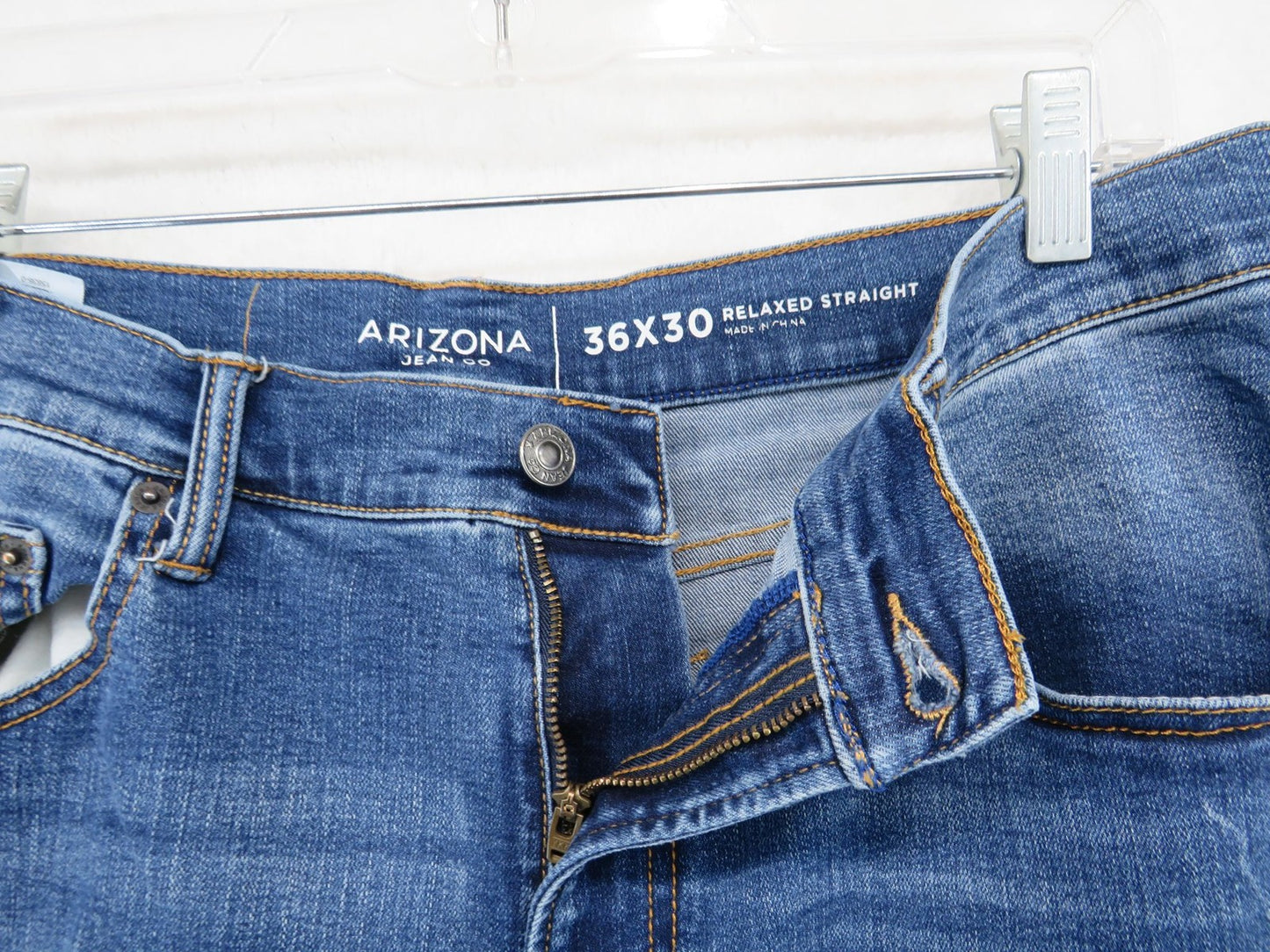 Arizona Jean Co Jeans Men's 36x30 Relaxed Straight Jeans