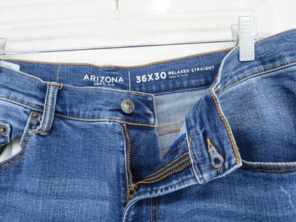 Arizona Jean Co Jeans Men's 36x30 Relaxed Straight Jeans