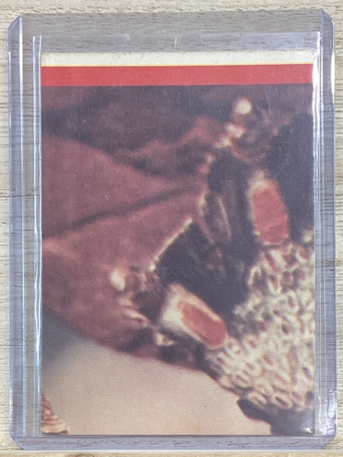 1980 Universal City Studios Monster Movie Sticker - Card #8 - The Mole People