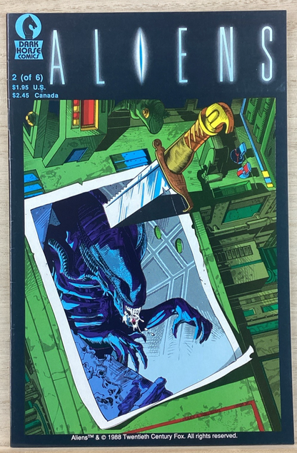 Aliens #2 of 6 - Dark Horse Comic - 1989