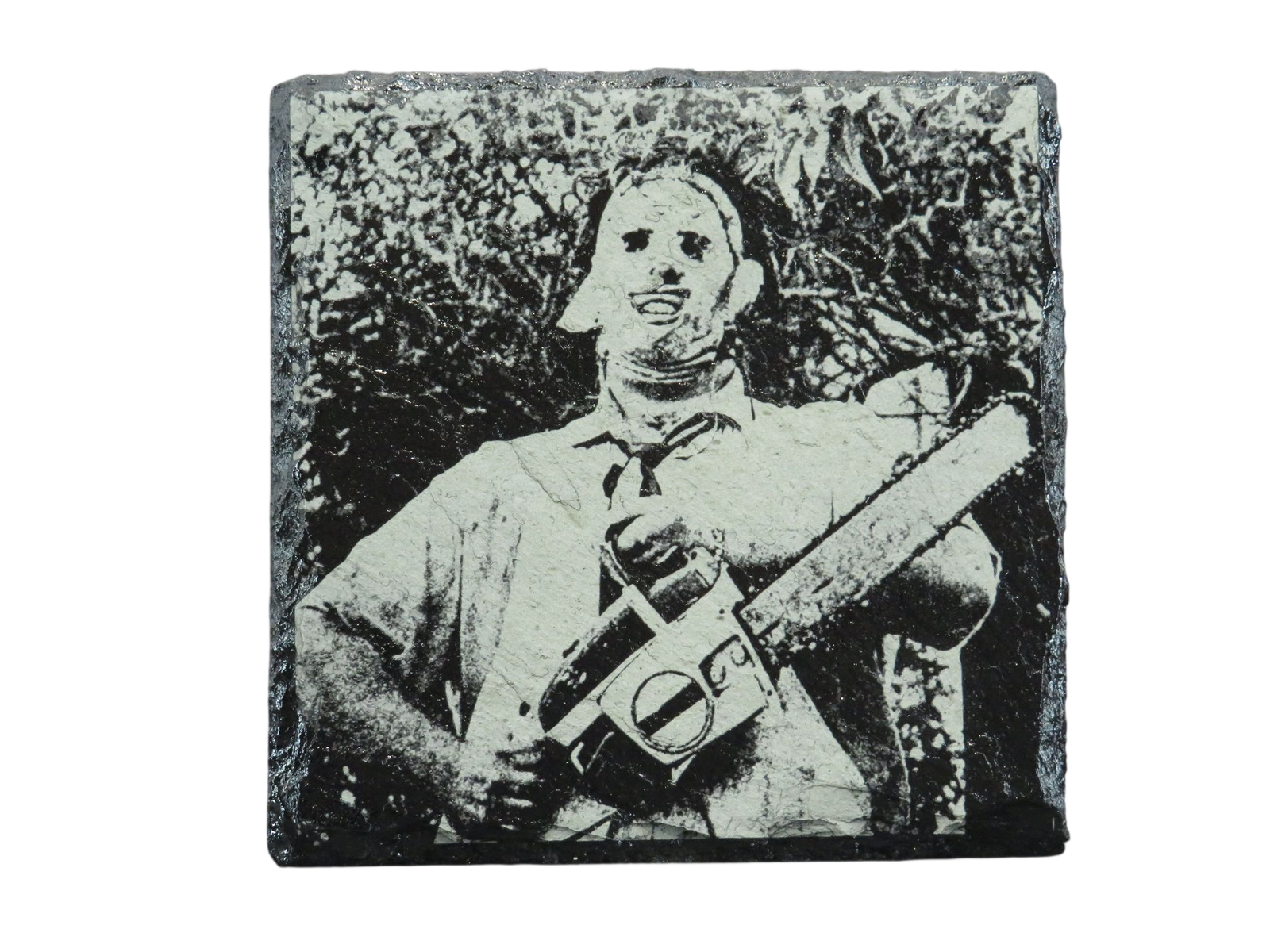 Laser Engraved Slate Coaster - LF1