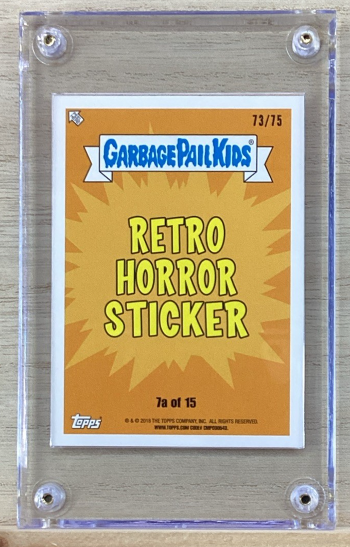 2018 Topps Garbage Pail Kids - Dean of the Dead - Red 73/75