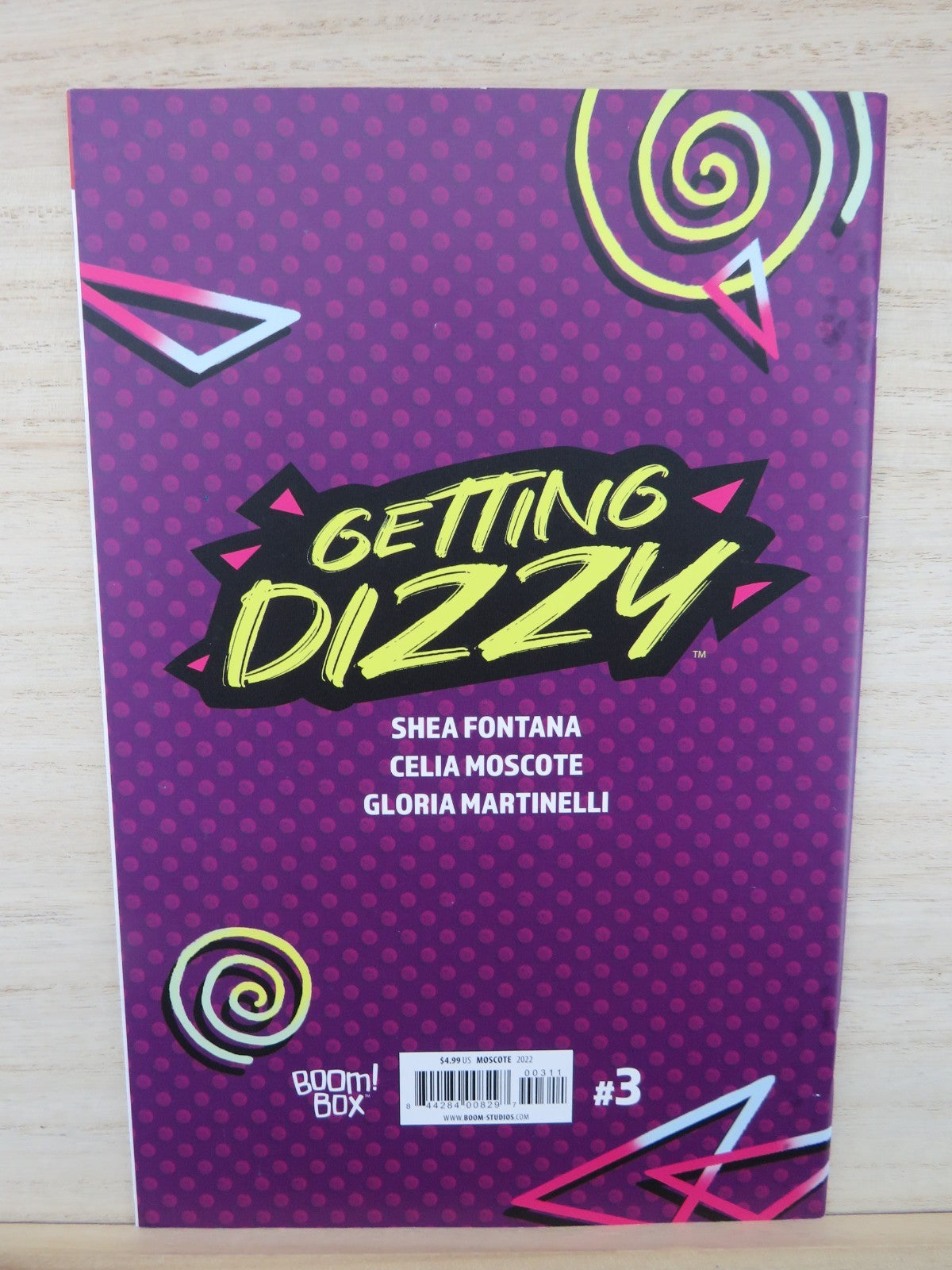 Getting Dizzy #3 - Boom! Box Comic