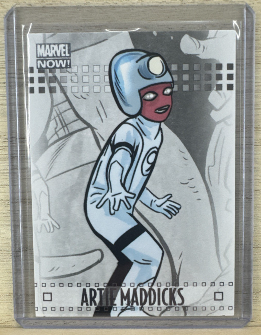 2013 Upper Deck Marvel Now SILVER - #7 Artie Maddicks