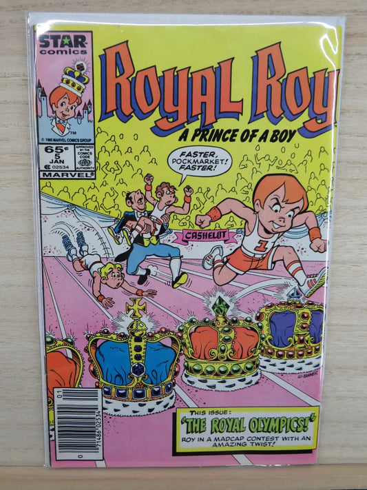 Royal Roy #5 Jan 1985 A Prince of a Boy - Star Comics