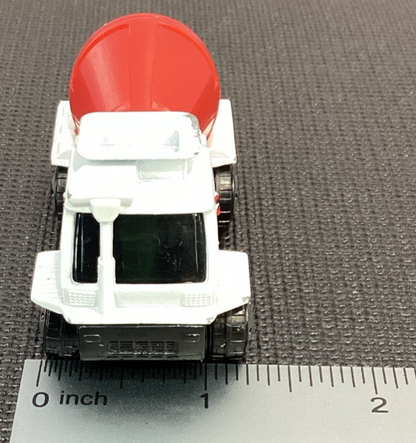 2000 Matchbox - White & Red Cement Mixer