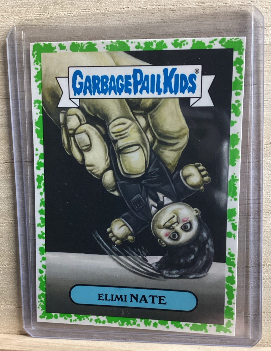 2018 Topps Garbage Pail Kids - Elimi Nate - Green