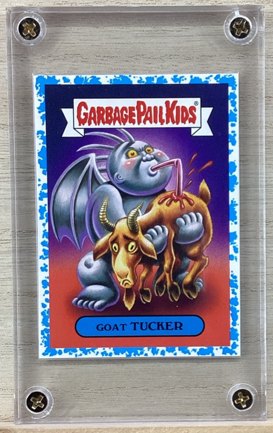 2018 Garbage Pail Kids - Goat Tucker - Blue 38/99