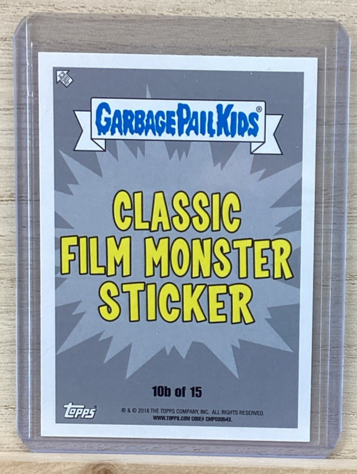 2018 Topps Garbage Pail Kids - Creature Craig - Green