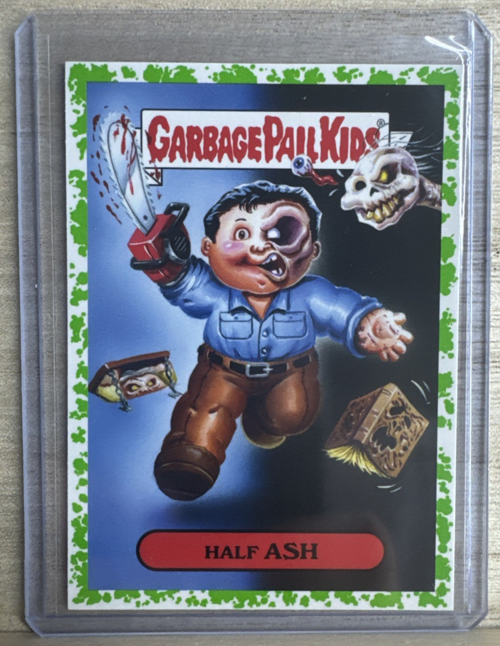 2018 Topps Garbage Pail Kids - Half Ash - Green