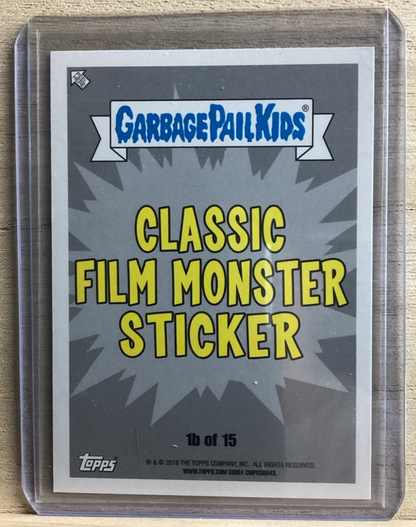 2018 Topps Garbage Pail Kids - Nick Nails - Green