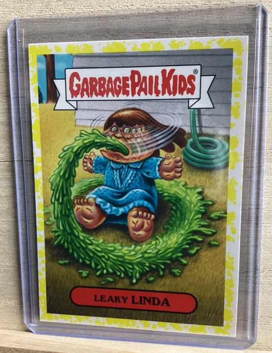 2018 Topps Garbage Pail Kids - Leaky Linda - Yellow