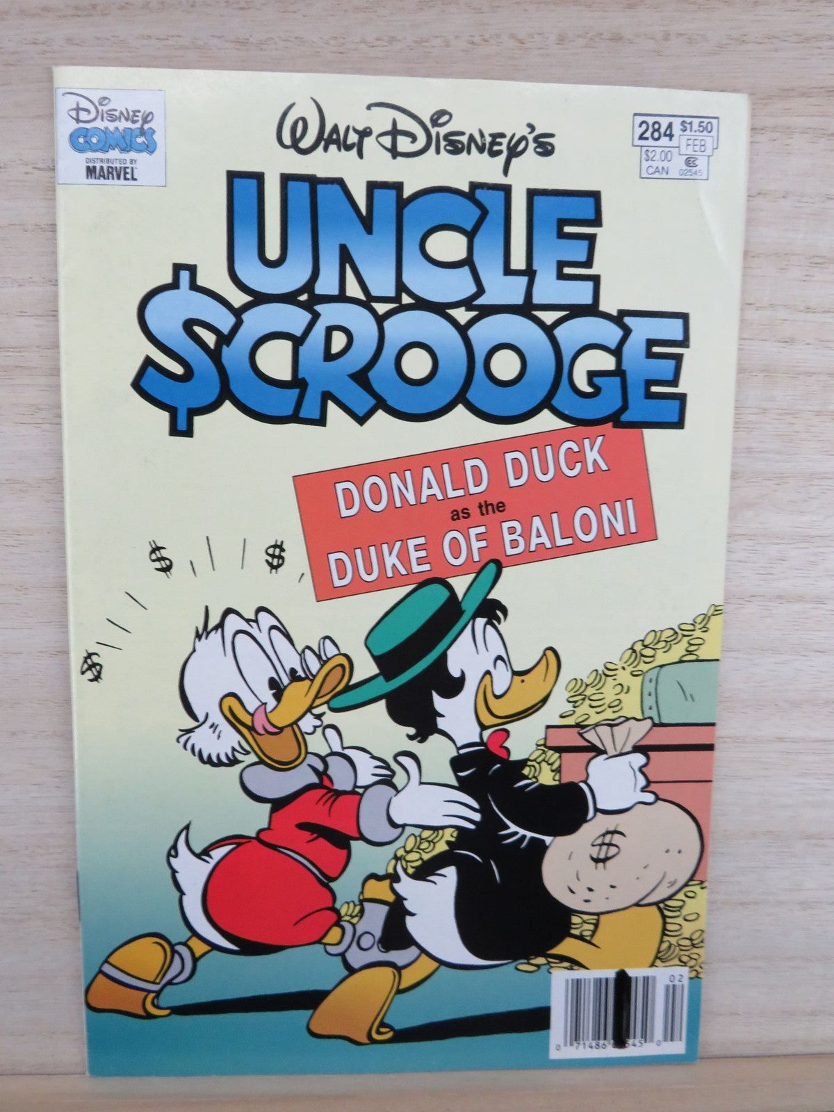 Walt Disney's Uncle Scrooge #284 Feb - Disney Comic