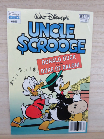 Walt Disney's Uncle Scrooge #284 Feb - Disney Comic