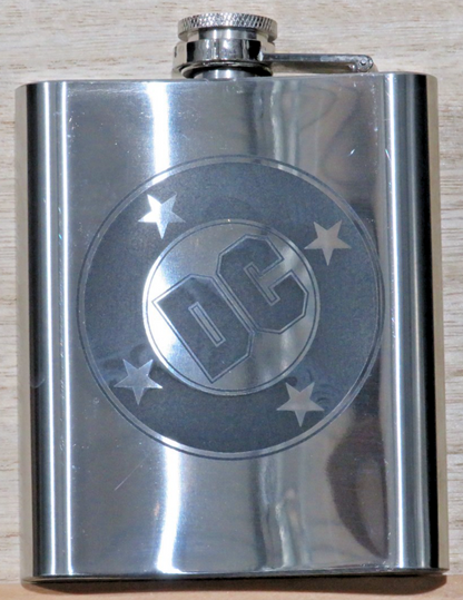 Laser Engraved Stainless Steel Flask - JK