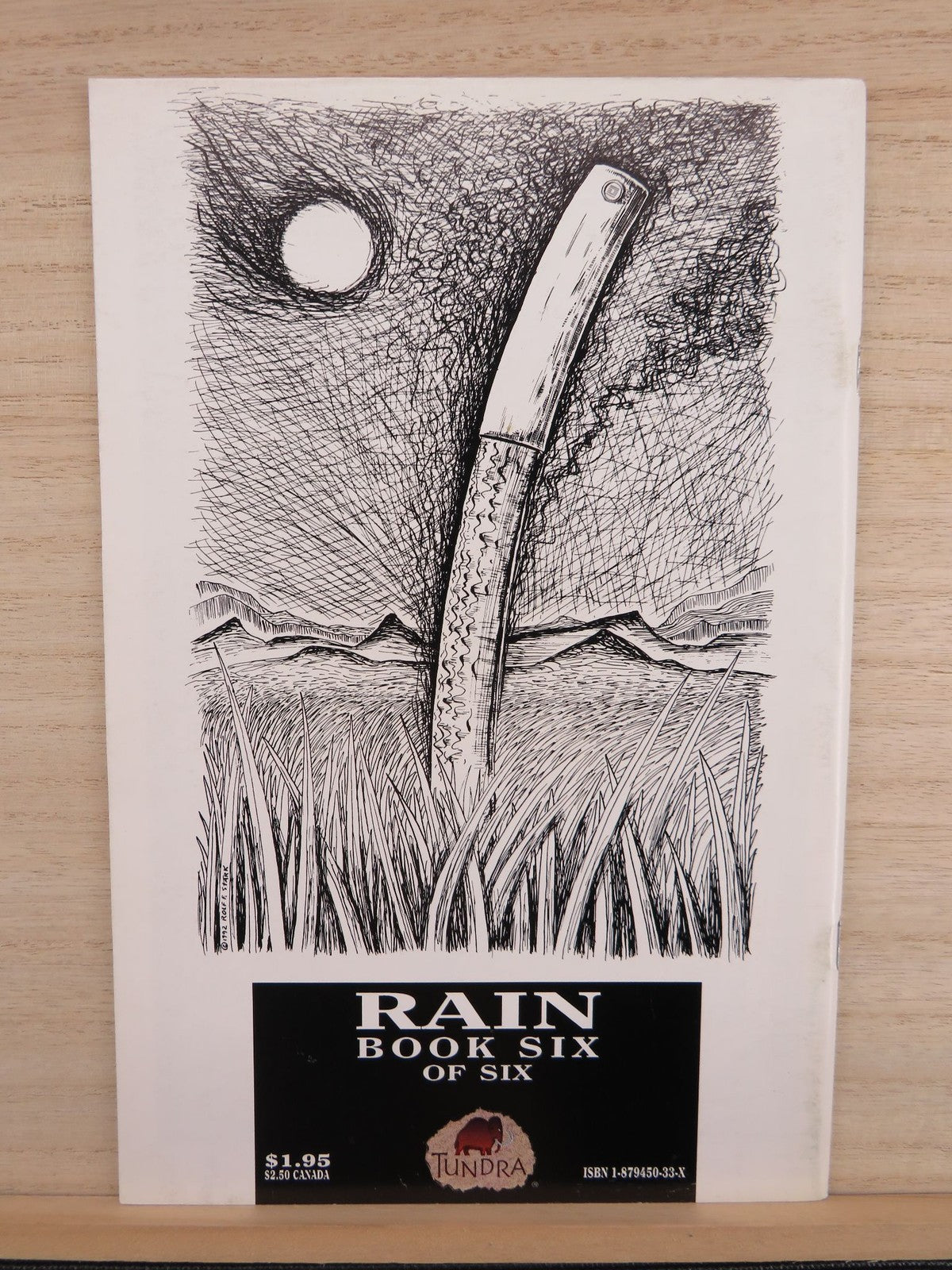 Rain Book Six of Six - Tundra Comic - 1991