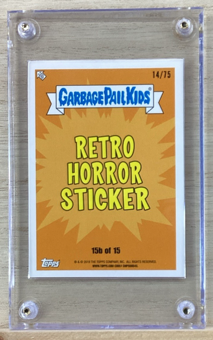 2018 Topps Garbage Pail Kids - Veggie Reggie - Red 14/75